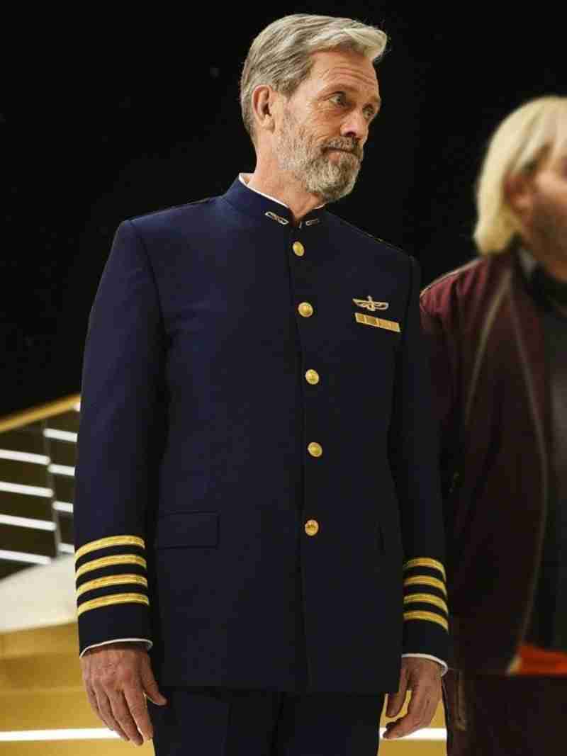 Hugh Laurie Avenue 5 Uniform Captain Costume