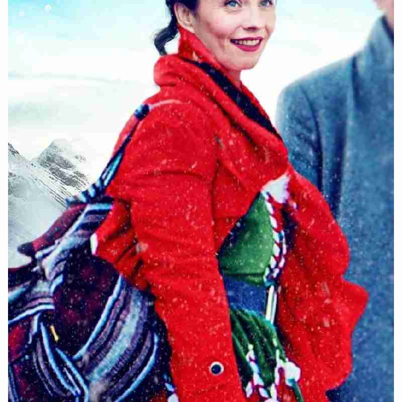 Natalie Clark Lost at Christmas Red Coat