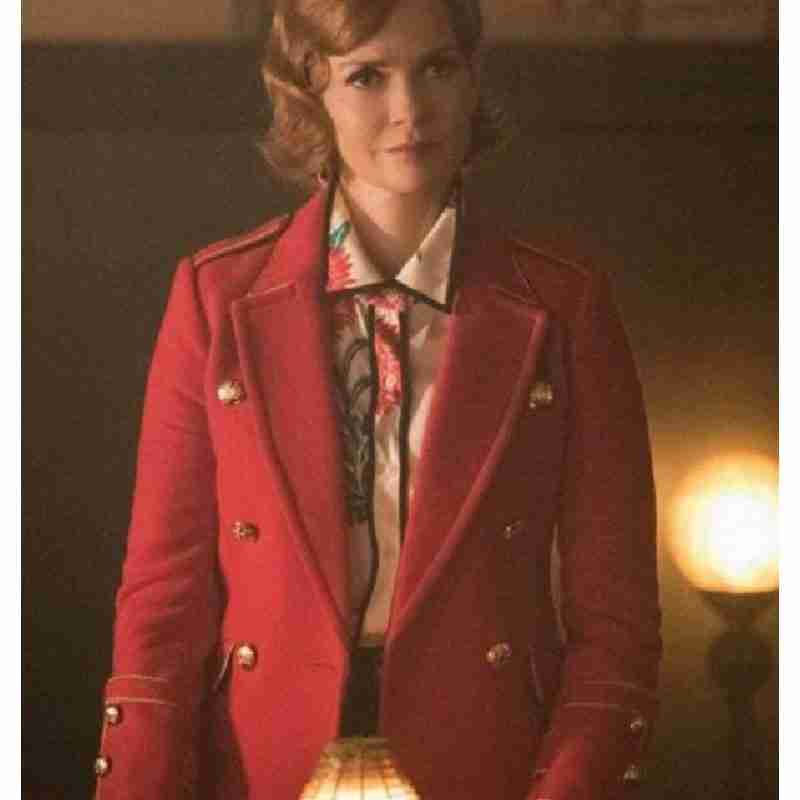 Nathalie Boltt Riverdale Red Coat