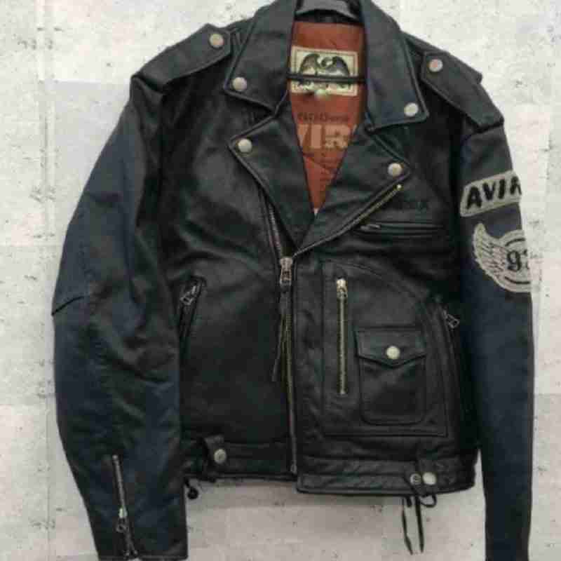 Black Leather Riders Jacket