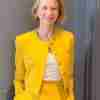 Maria Broaddus The Watcher 2022 Naomi Watts Yellow Crop Jacket