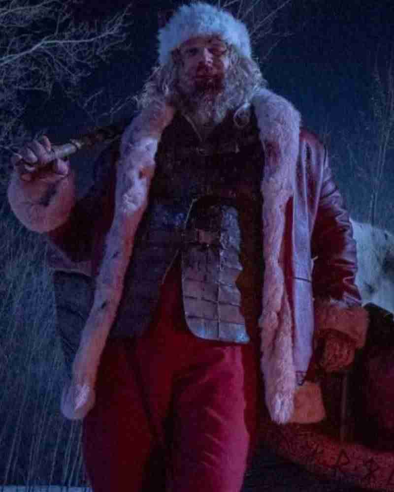 Violent Night Santa Claus Leather Jacket