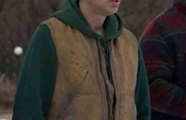 A Christmas Story Christmas Rd Robb Brown Leather Vest
