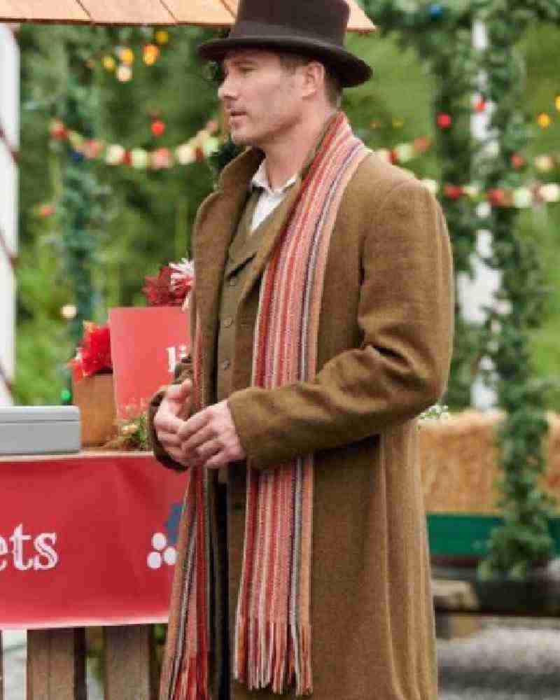 A Magical Christmas Village Ryan Brown Wool Coat