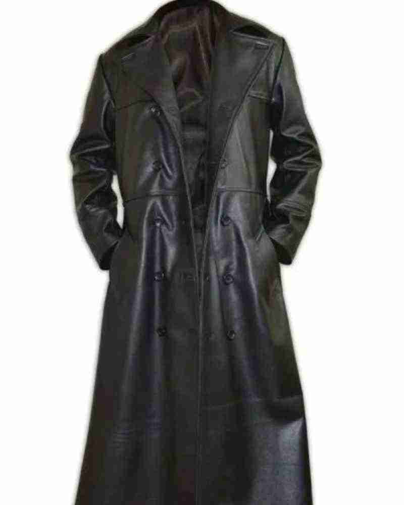 Dr. Michael Morbius Jared Leto Black Leather Coat