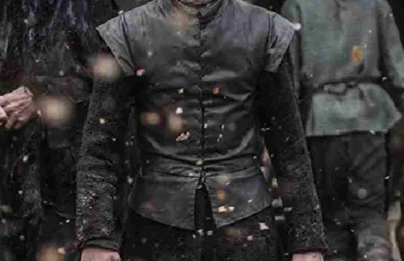 Isaac Hempstead Wright Game of Thrones Bran Stark Black Leather Vest
