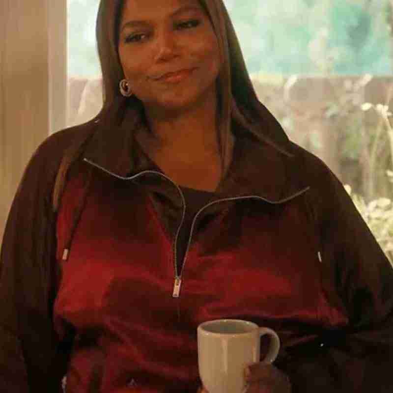 Robyn McCall The Equalizer S03 Queen Latifah Red Satin Jacket