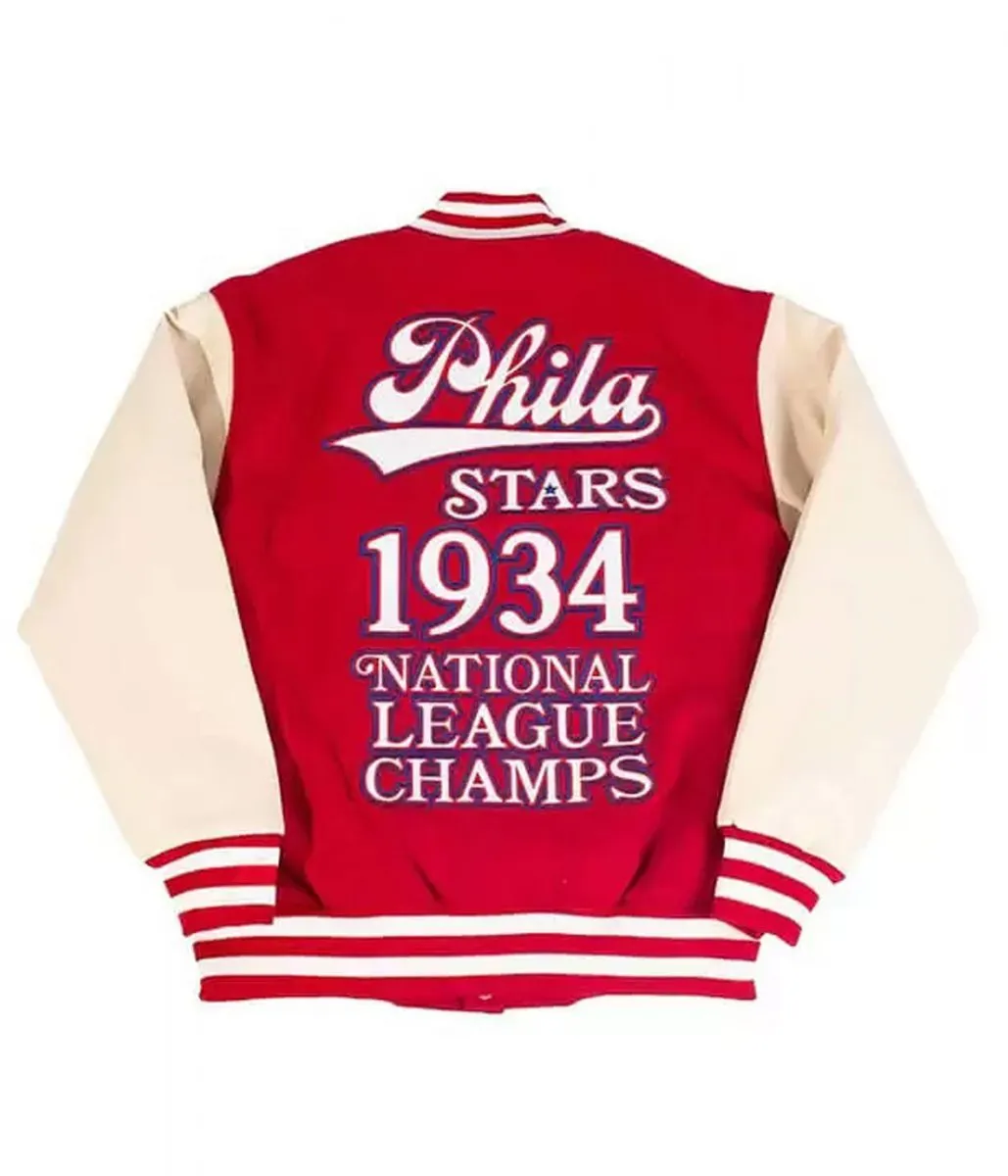 Baseball Philadelphia Stars 1934 Red Varsity Jackets