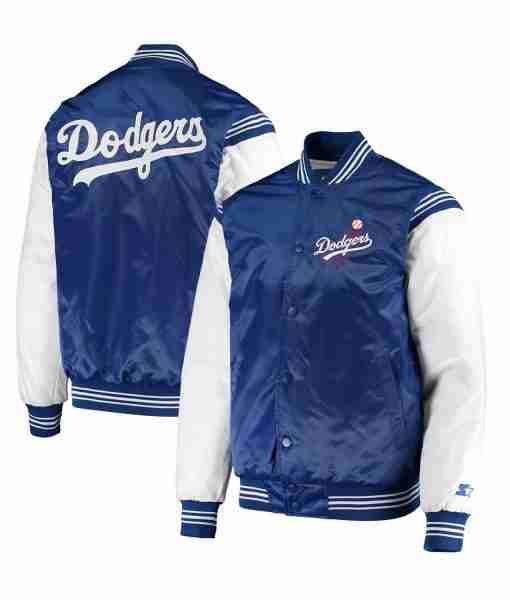 Blue White Los Angeles Dodgers Enforce Jacket