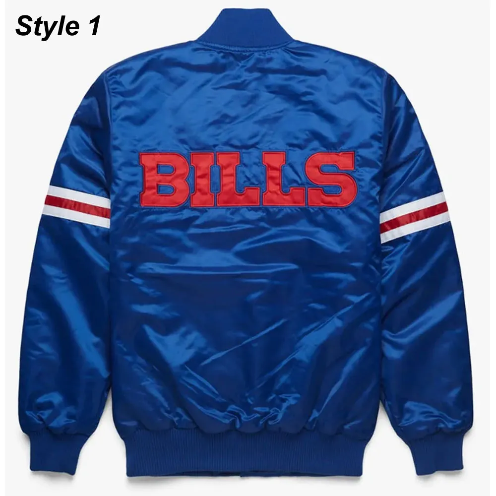 Bomber Buffalo Bills Royal Blue Jackets