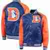 Denver Broncos Lead-Off Royal Blue and Orange Jacket