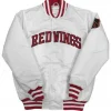 Detroit Red Wings Starter Satin White Jacket
