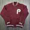 Philadelphia Phillies Varsity Maroon Wool Jacket