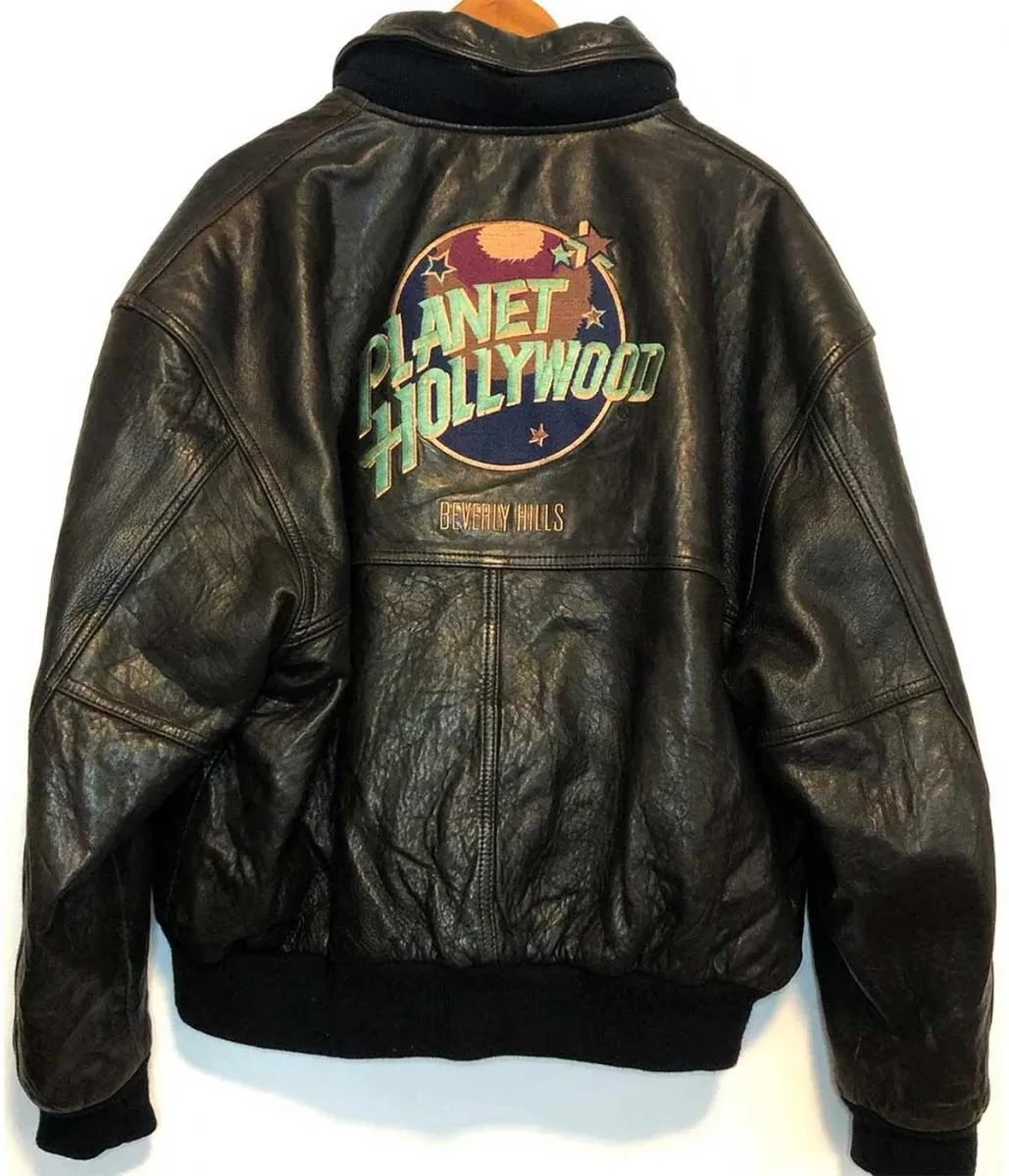 Planet Hollywood Beverly Hills Bomber Leather Jackets