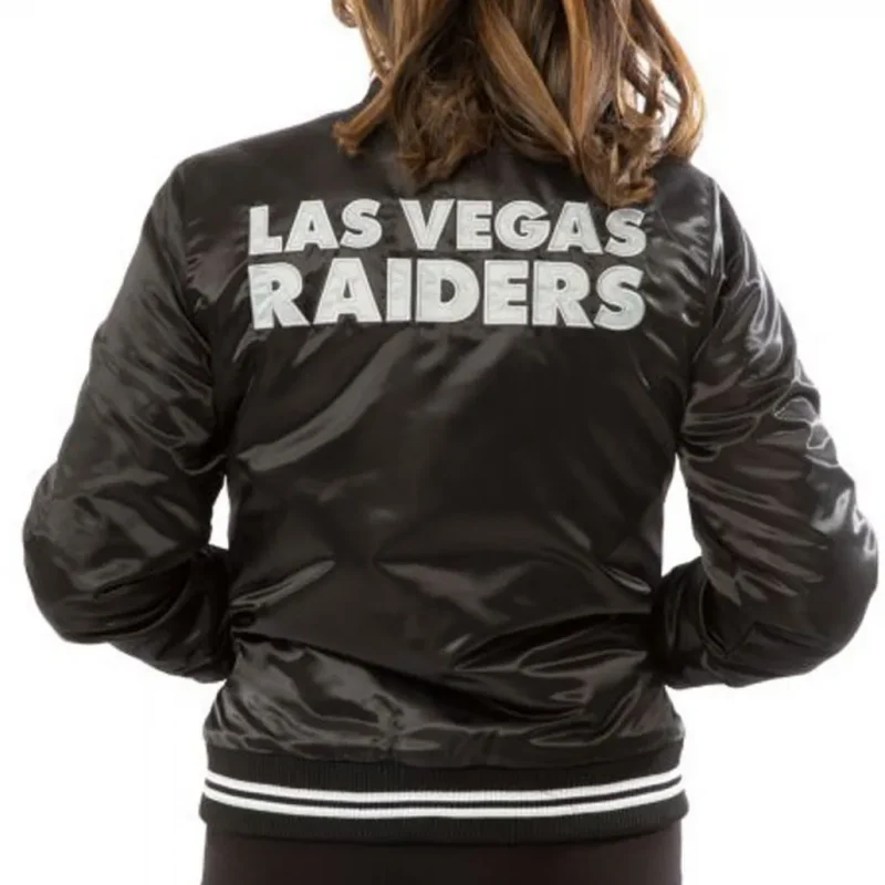 Women’s Raiders Las Vegas Satin Starter Jacket