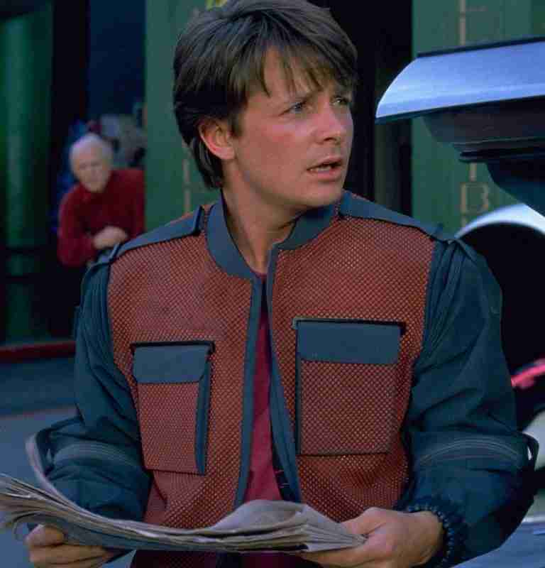 Marty Mcfly Back To The Future 2 Jacket