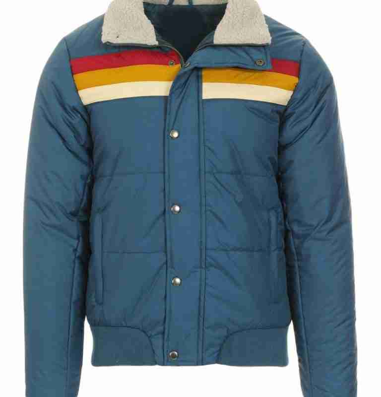 Men’s 1970s Bomber Ski Jacket with Fur Collar