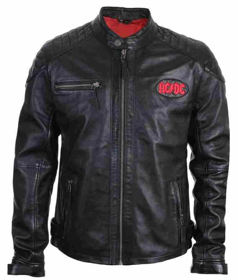 Men’s ACDC Biker Leather Jacket