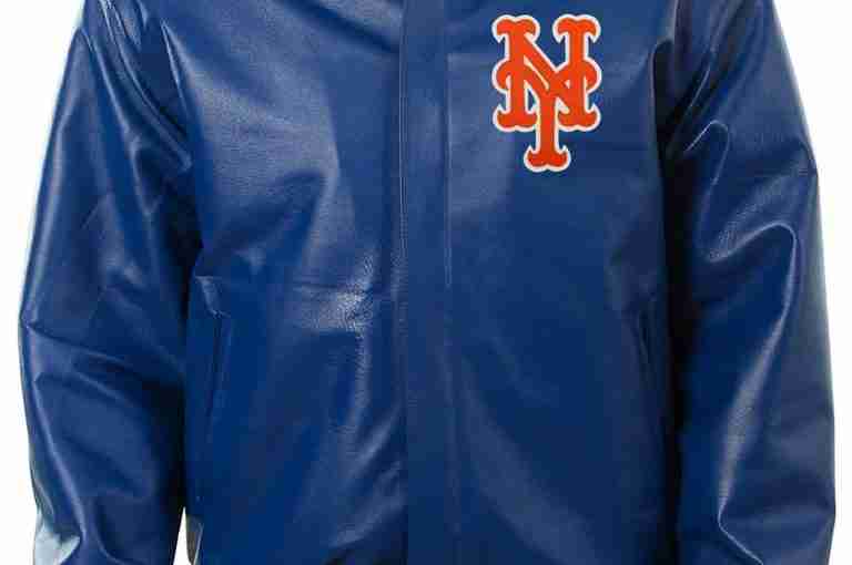 New York Mets Varsity Leather Jacket
