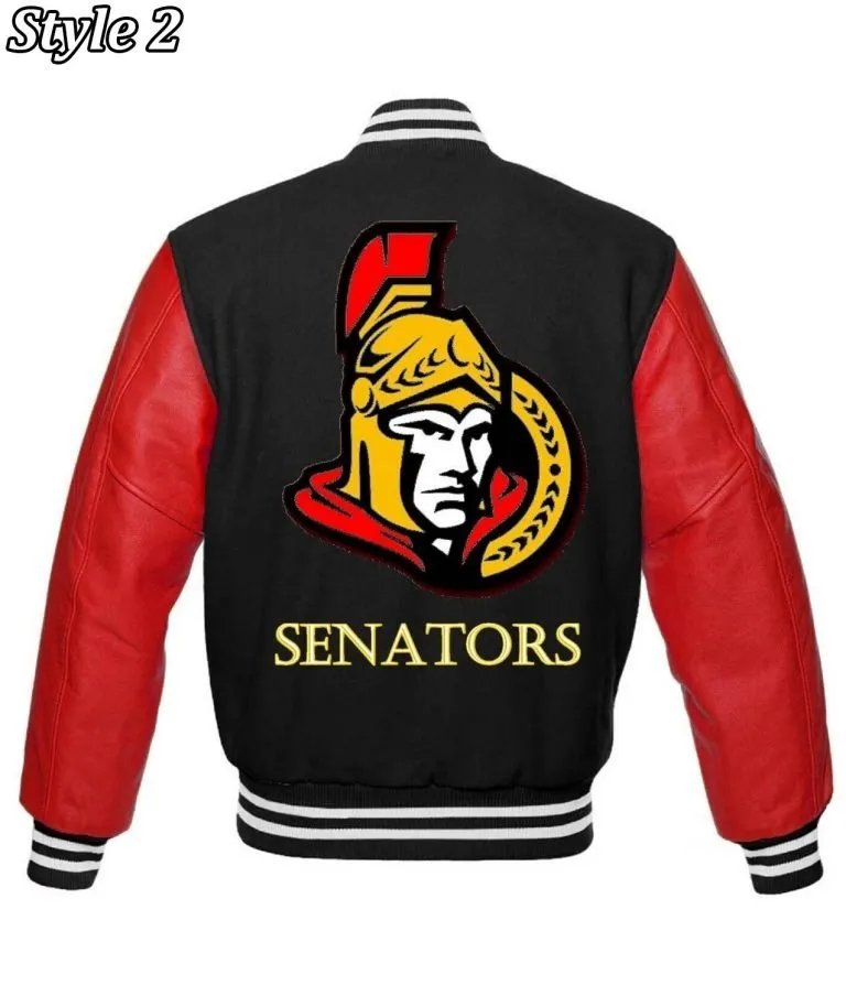 Ottawa Senators NHL Black Jacket