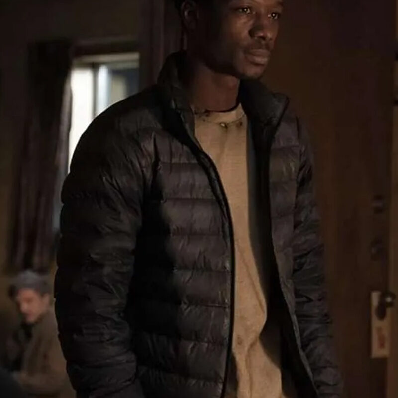 Henry Burrell The Last of Us Black Puffer Jacket