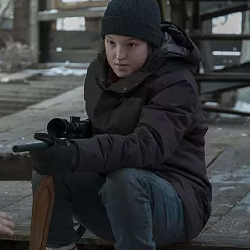 Bella Ramsey The Last of Us Brown Jacket