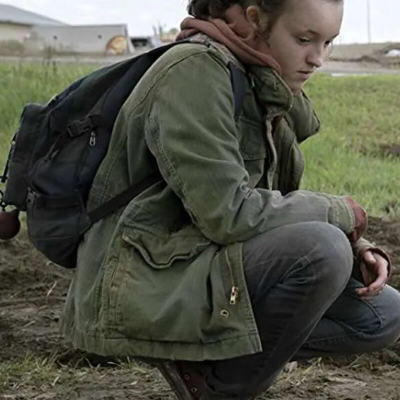 The Last of Us Bella Ramsey Green Jacket