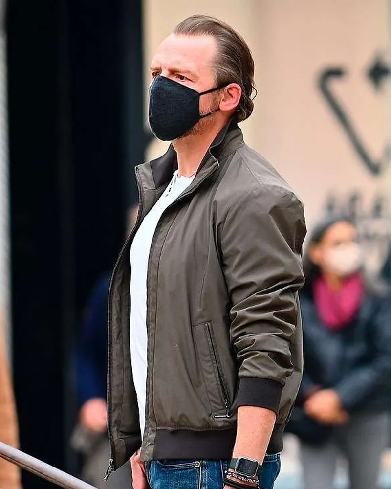 Simon Pegg Mission Impossible 7 Bomber Jacket