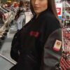 San Francisco 49ers Olivia Culpo Varsity Jacket