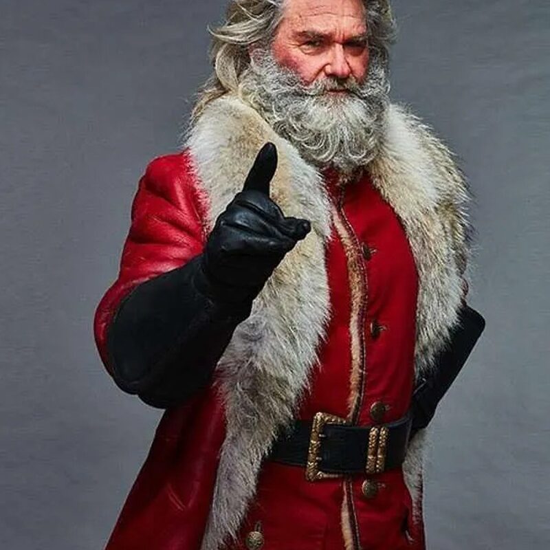 Santa Claus The Christmas Chronicles Shearling Fur Coat
