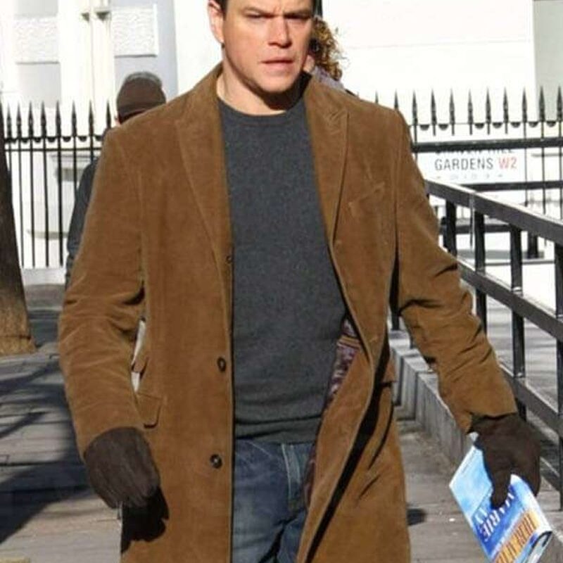 Matt Damon Hereafter Brown Coat