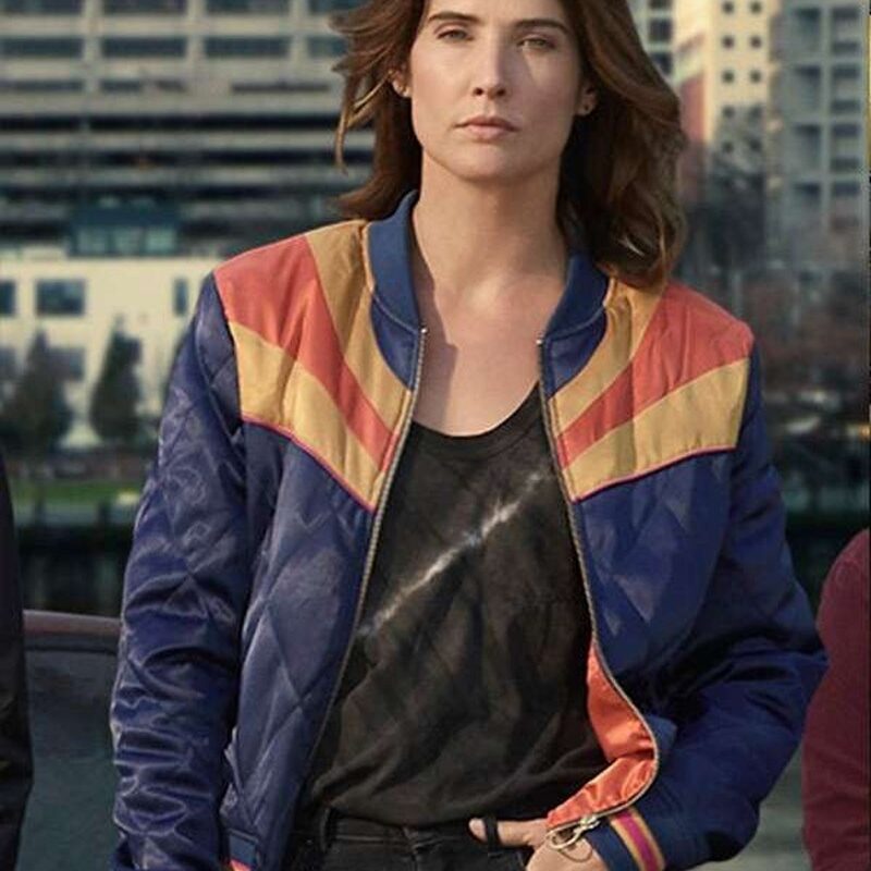 Stumptown Cobie Smulders Satin Jacket