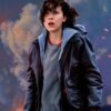 Millie Bobby Brown Godzilla King of the Monsters Black Leather Jacket