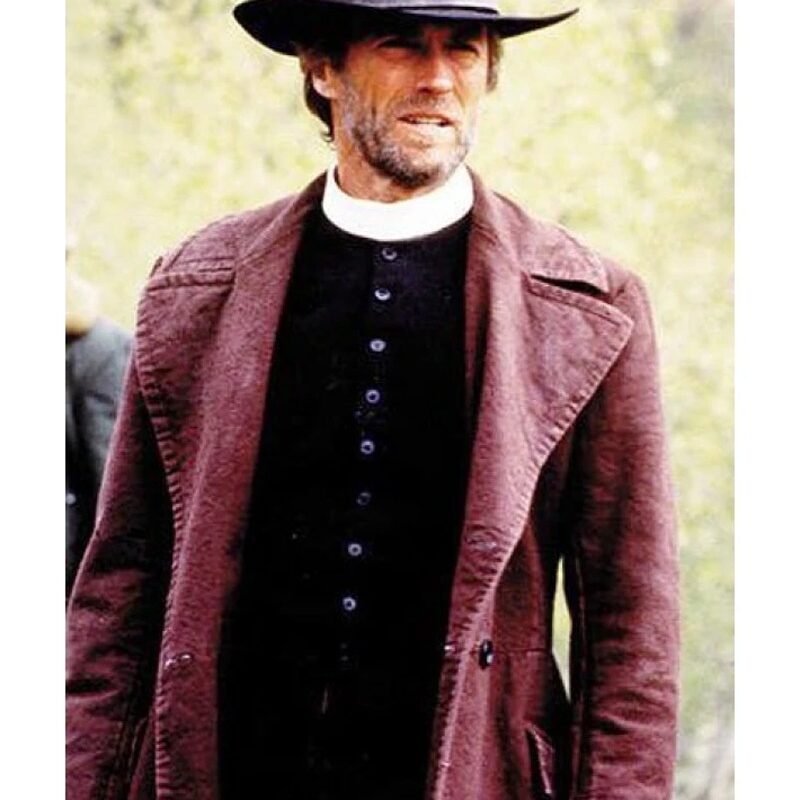 Pale Rider Clint Eastwood (Preacher) Trench Coat
