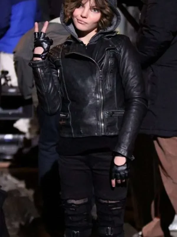 Camren Bicondova Gotham Jacket