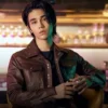 Jeff Satur KinnPorsche the Series La ‘forte TV Series Leather Jacket