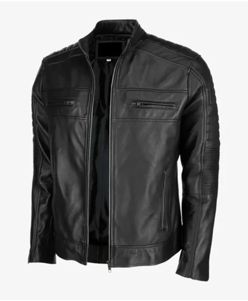 Mens-Black-Cafe-Racer-Leather-Jacket-Side-510x619