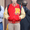 Patrick Schwarzenegger Moxie 2026 Varsity Letterman Jacket