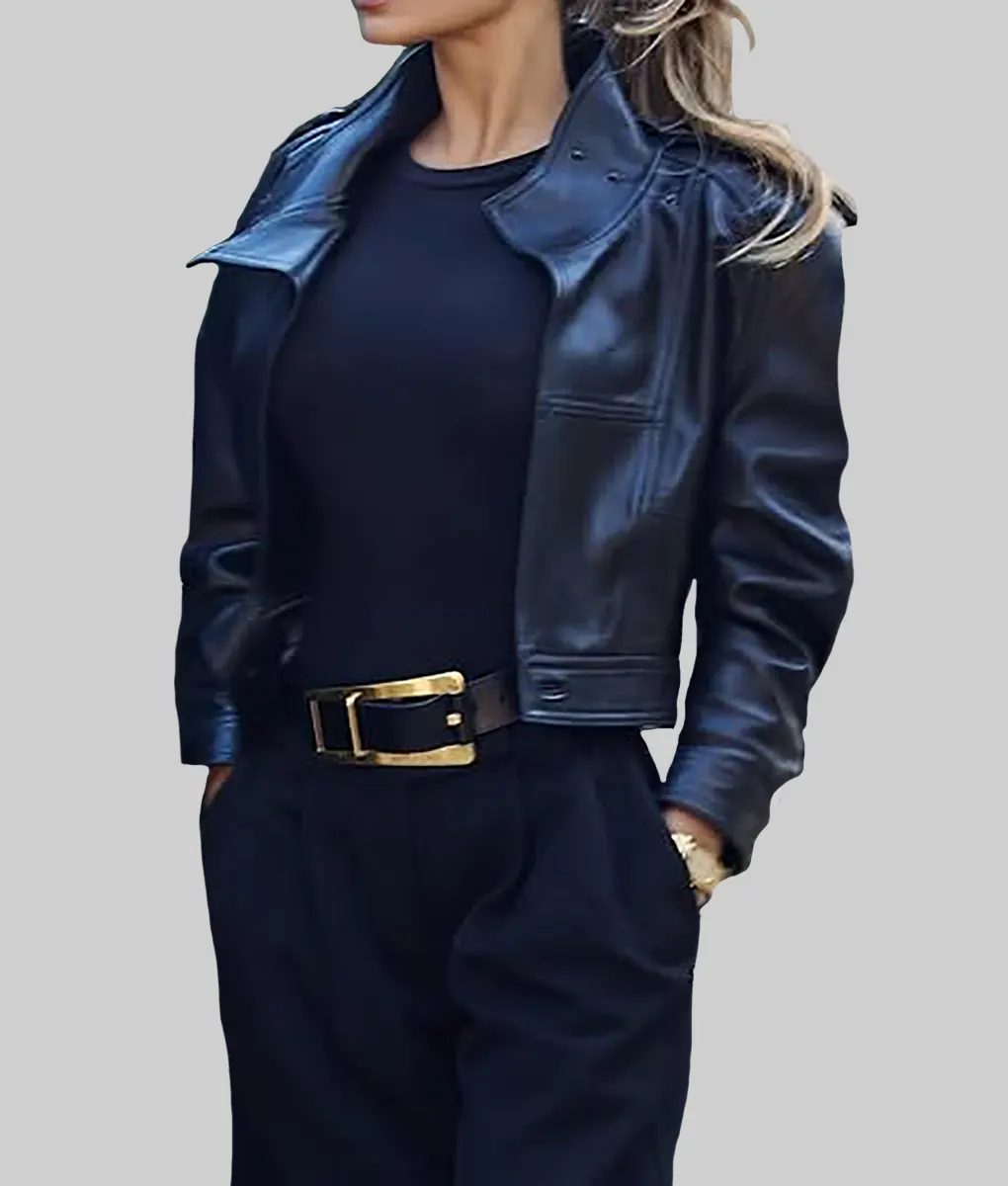 Brooks-Nader-Black-Cropped-Leather-Jacket-3