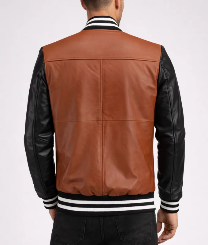 Edge-Mens-Brown-and-Black-Varsity-Leather-Jacket-3-680x800