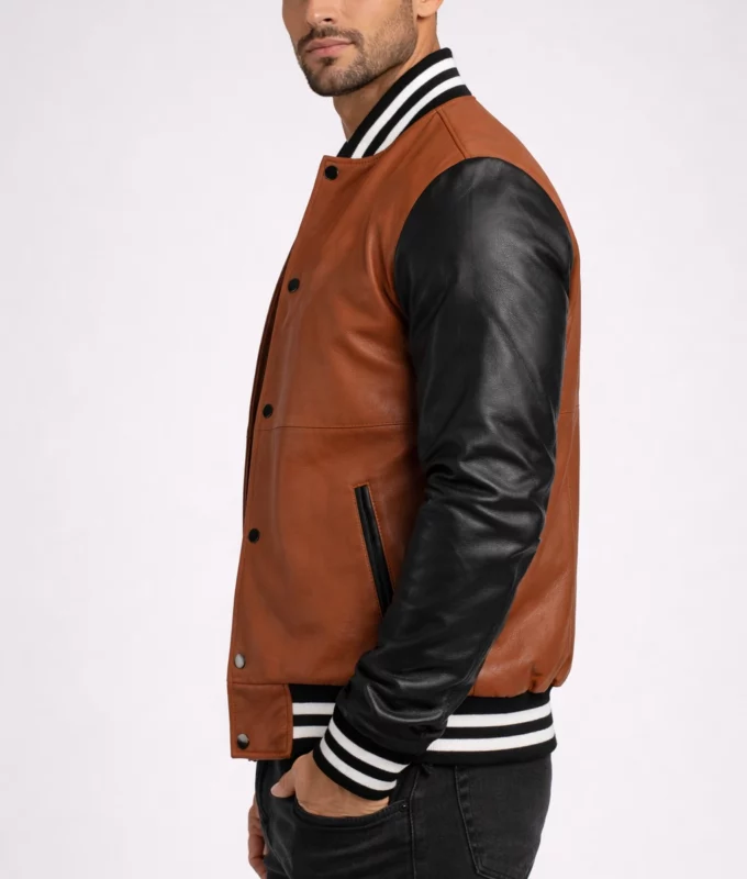 Edge-Mens-Brown-and-Black-Varsity-Leather-Jacket-4-680x800