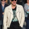 Jim Carrey Street Fashion White Jacket