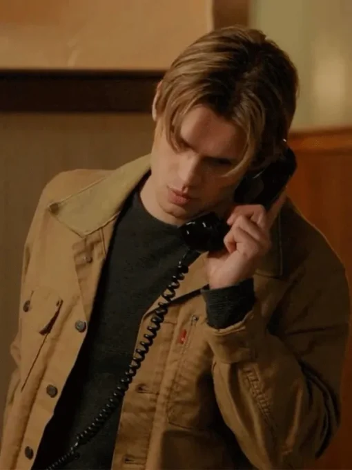 Noah-LaLonde-My-Life-with-the-Walter-Boys-Cole-Walter-Brown-Cotton-Jacket-510x680