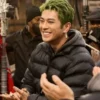 One Piece S01 Mackenyu Black Puffer Jacket