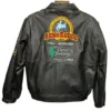 Professional Rodeo Cowboys Reno Rodeo Black Leather Jacket