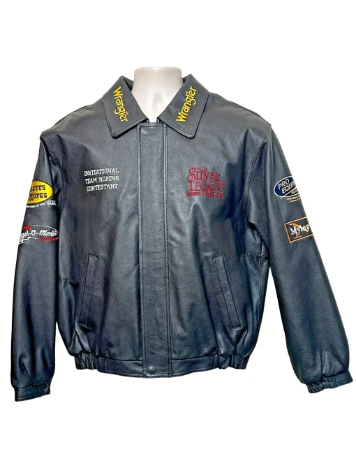 Reno-Rodeo-Association-2009-Invitational-Team-Roping-Contestant-Black-Leather-Jacket-510x680