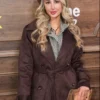 Young Sherlock Samantha Kelly Brown Coat