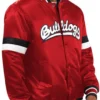 Fresno State Bulldog Home Game Satin Varsity Jacket