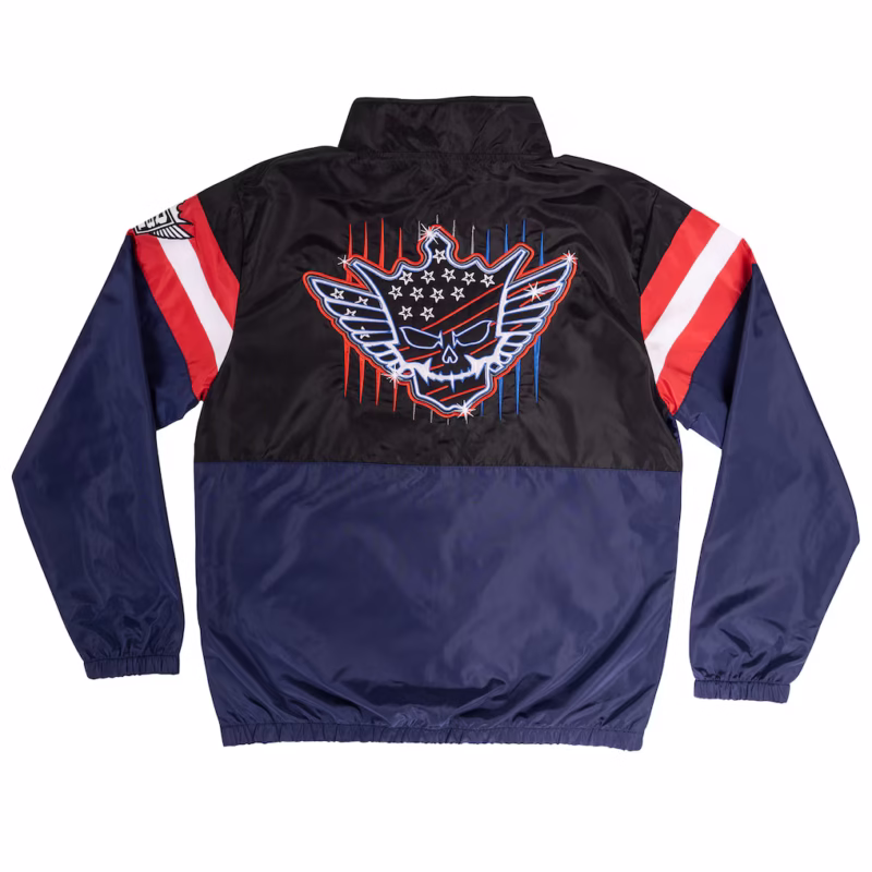 Navy Cody Rhodes Neon Nightmare Jacket