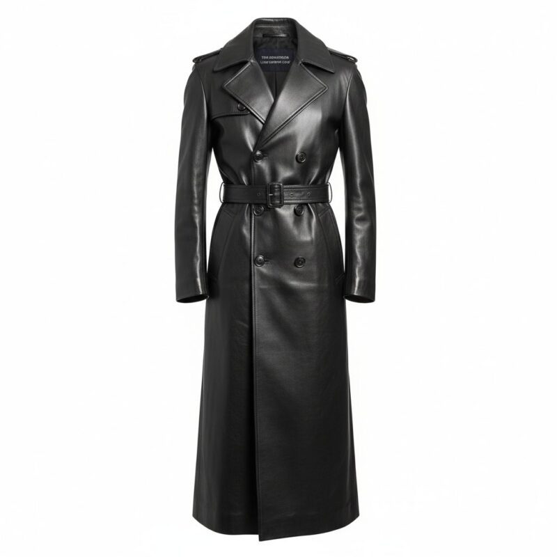 Sovereign Long Leather Coat
